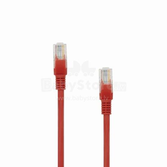 Sbox UTP-1R  CAT5E 1 M Red