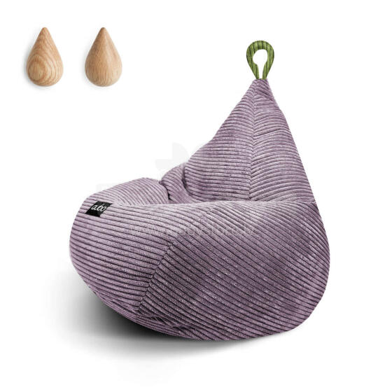 Qubo™ Tiny Drop Art deco Feel Art.165575 Kids ergonomical chair pouf, soft & cute