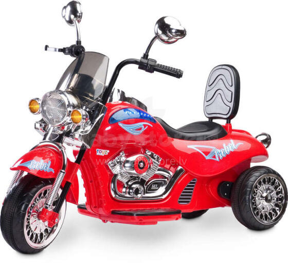 BATTERY RIDE-ON VEHICLE REBEL RED