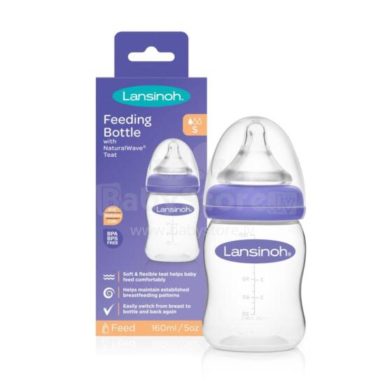 Lansinoh Bottle with NaturalWave® Teat GB Art.75820 Natural Wave pudel 160ml