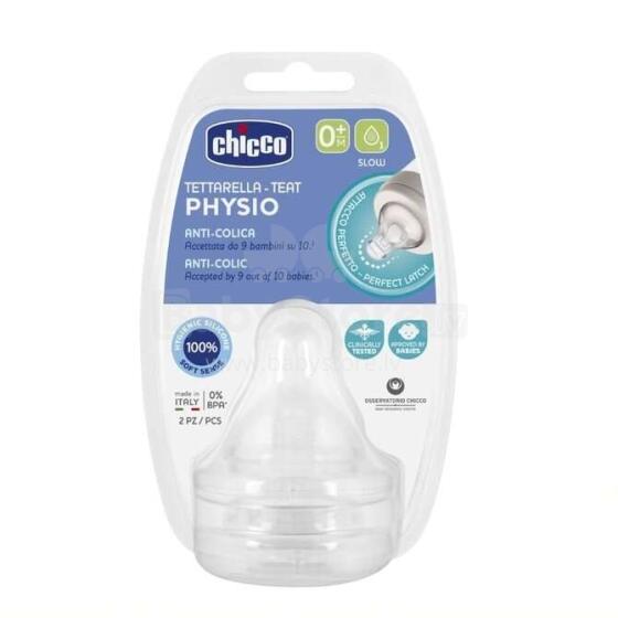 122196 teat FOR A BOTTLE PERFECT5 SLOW SILICONE 0M + 2 PCS