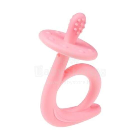 AKUKU SNAIL Art.A0115 PINK Silikoonist teether