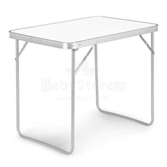 Складной стол для пикника 70x50см белый