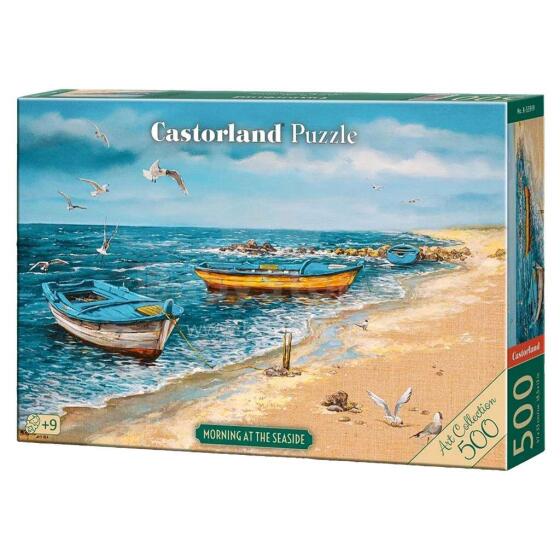 Ikonka Art.KX3703 CASTORLAND Puzzle 500el. Hommik mere ääres