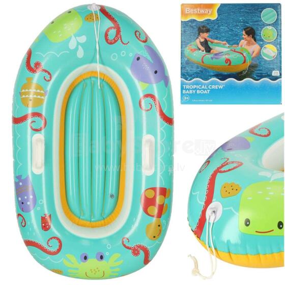 Ikonka Art.KX4012 BESTWAY 34009 Täispuhutav pontoon lastele ratas