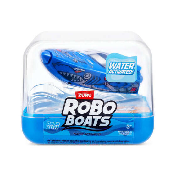 ROBOALIVE interaktiivne mänguasi Robo boat, 4cm