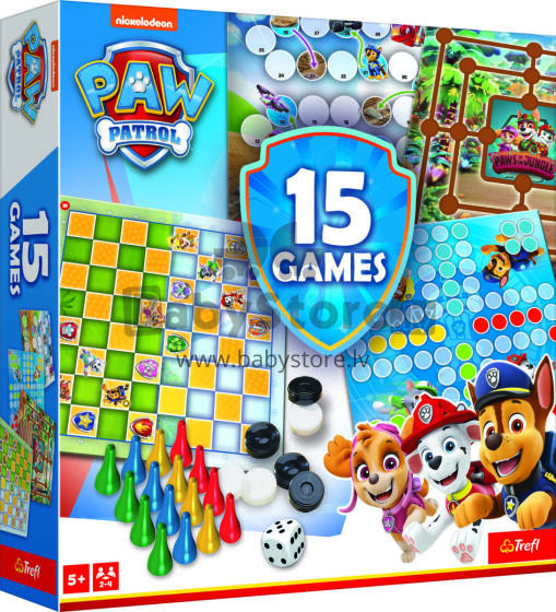 TREFL PAW PATROL lauamängude komplekt
