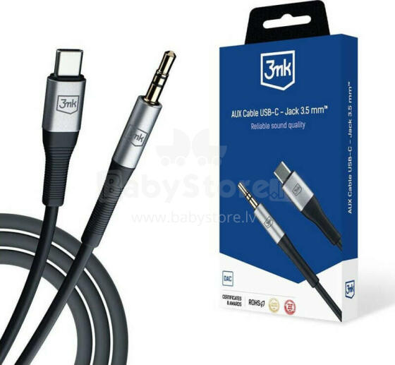 3мк AUX USB-C — разъем 3,5 мм