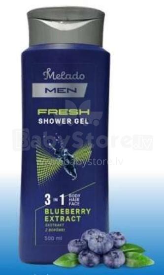 Dušigeel Melado 3in1 Blueberry 500ml