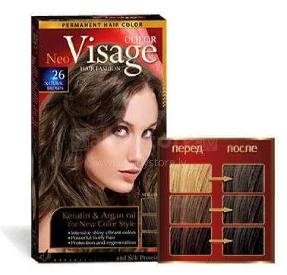 Juuksevärv Visage 26 Natural Brown