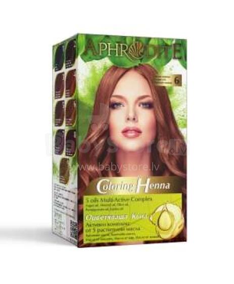Henna juuste värvimiseks Afrodita 2x25g Nr6