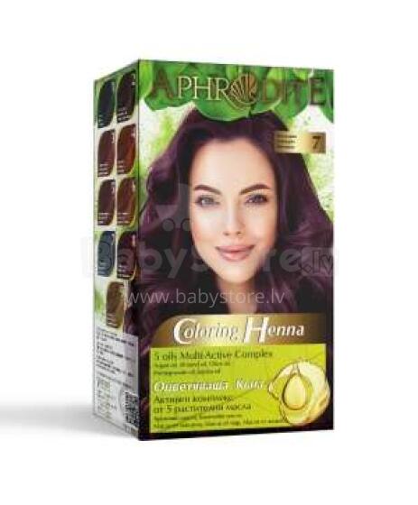 Henna juuste värvimiseks Afrodita 2x25g Nr7