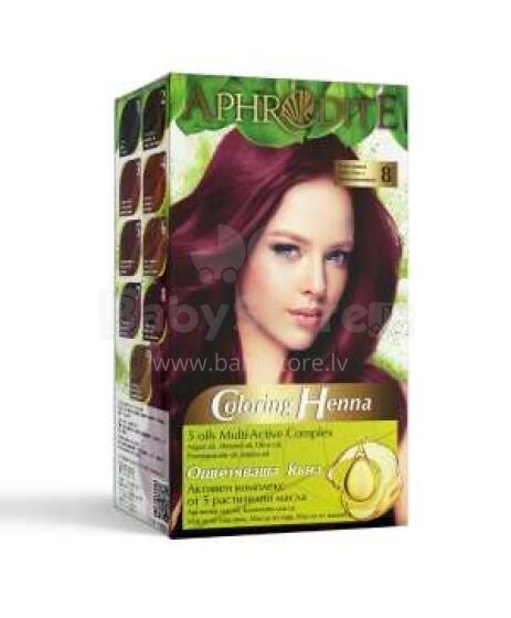 Henna juuste värvimiseks Afrodita 2x25g Nr8