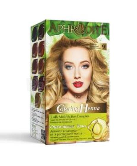 Henna juuste värvimiseks Afrodita 2x25g Nr9