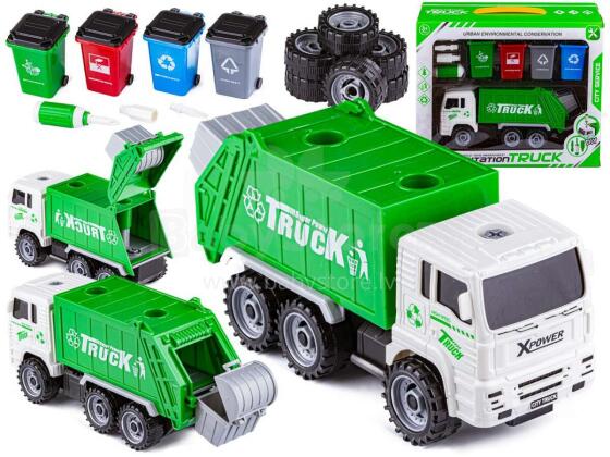 Car Garbage Truck With BasketsEʋegbe