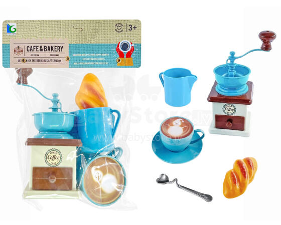 Cafe Grinder Set Of 6 kpl