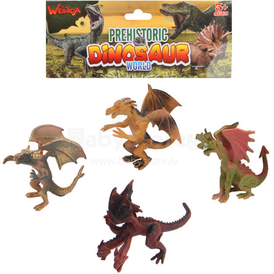 Pigbee DINOZAURI, 4 GABALI