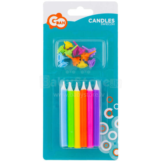 I-Toys Mix Art.173723 Pühade küünlad 12 tk