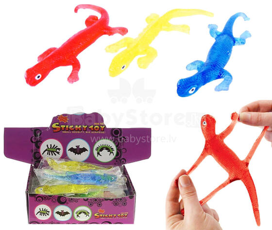 Silicone lizard