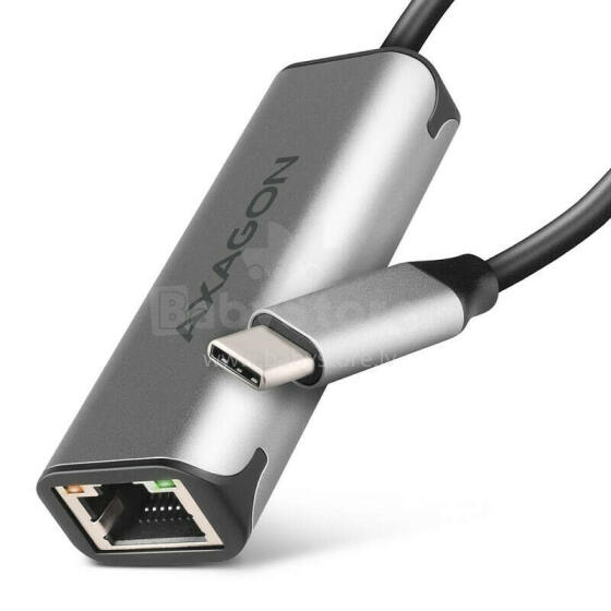 Сетевой адаптер ADE-25RC 2,5 Gigabit Ethernet, Realtek 8156, USB-C 3.2 Gen 1, автоматическая установка, серый
