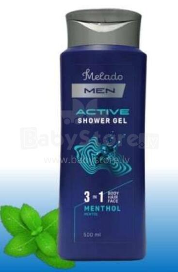 Dušigeel Melado 3in1 Menthol 500ml