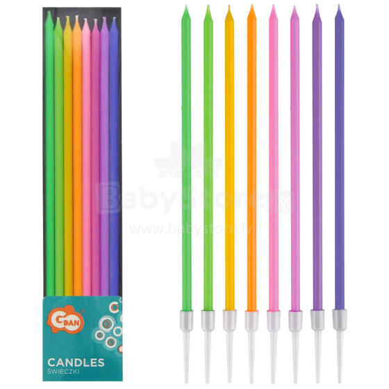 I-Toys Mix Art.179647 Pühade küünlad 8 tk