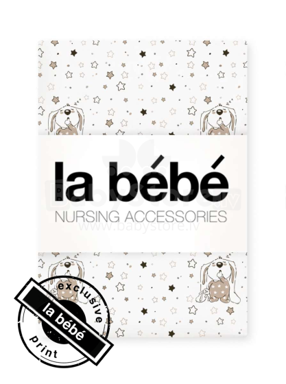 La Bebe™ Set 100x135/40x60 Art.18087 Bunnies Комплект детского постельного белья из 2х частей 100x135/40x60см