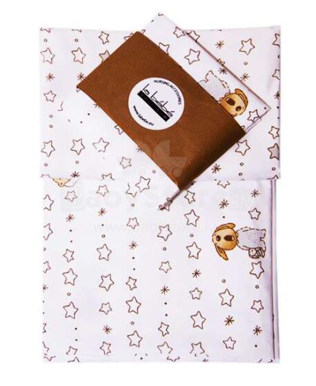 La Bebe™ Art.4799  Set Natural Cotton Komplekt beebivoodist 2 osast