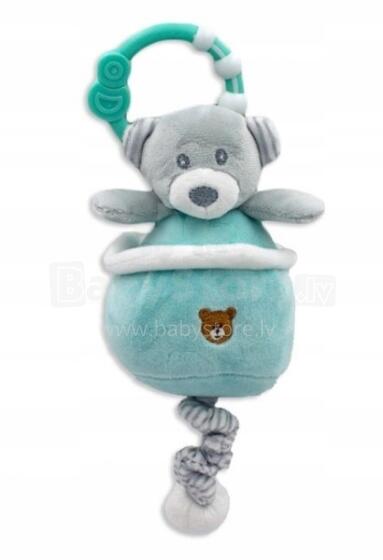Tulilo Bear Art.9022 Muusikaline mänguasi Kaisukaru 13 cm
