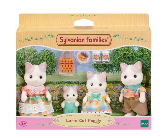 Sylvanian Families Art.5738 Latte kasside Perekond