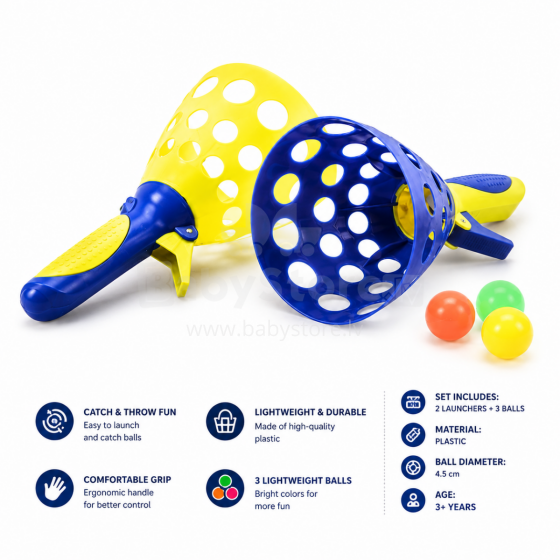 I-Toys Catch & Throw Art.184473  Catch & Throw Ball Game Set