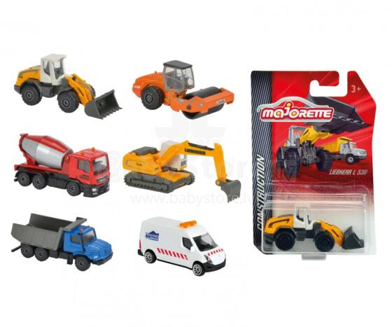 MAJORETTE Construction auto 6 asst, 212057281