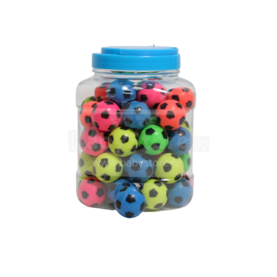 Kummist pall 3cm, jalgpall, 1 tk. segada