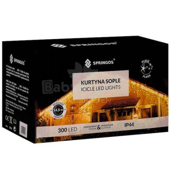Led kardin Springos CL4037 300 lambid