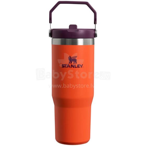 Termopudel k&otilde;rrega IceFlow Flip Straw Tumbler 0,89L oranž