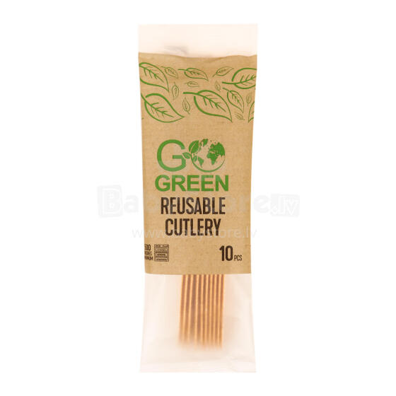 Korduvkasutatavad noad Go Green, 10 tk.