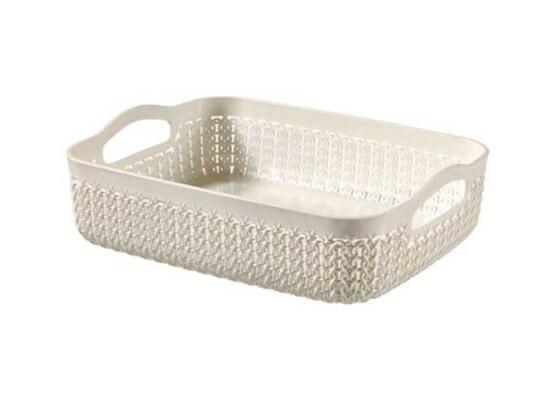 Korv Curver Knit A5 2,6 l, valge