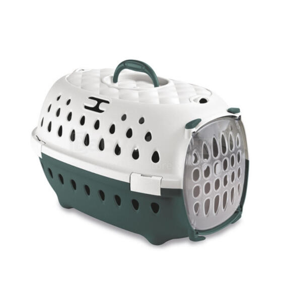 Transpordipuur Travel Chic 50x34,5x32cm valge/roheline