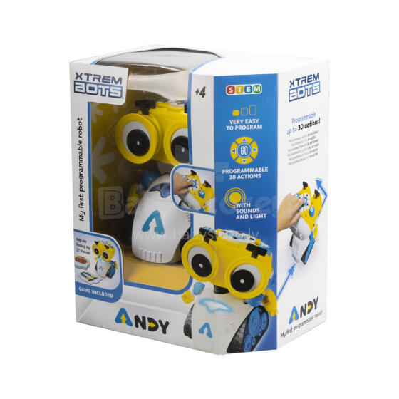 XTREM BOTS interactive robot Andy