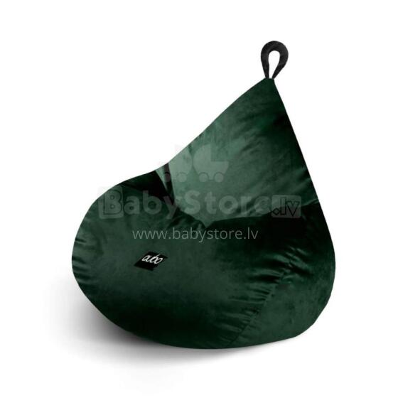 Qubo™ Tiny Drop Emerald Fresh Fit  Art.210251 Kids ergonomical chair pouf, soft & cute