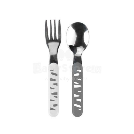 BabyOno 1065/01  High-grade steel spoon and fork