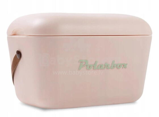 Polarbox Cool Box Retro Cooler Art.210774  Nude – Olive Green Camping Refrigerator 12L