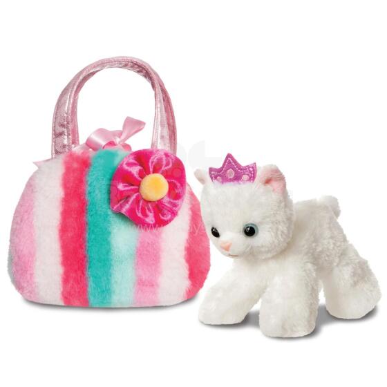 AURORA Fancy Pals Mīkstā rotaļlieta Cat in a bag, 20 cm