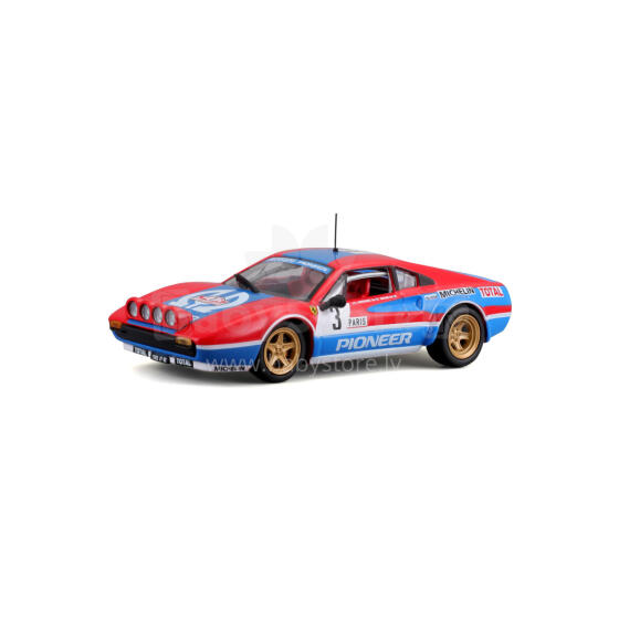 BBURAGO 1:43 Võidusõiduauto mudel Ferrari 308 GTB 1982, 18-36304