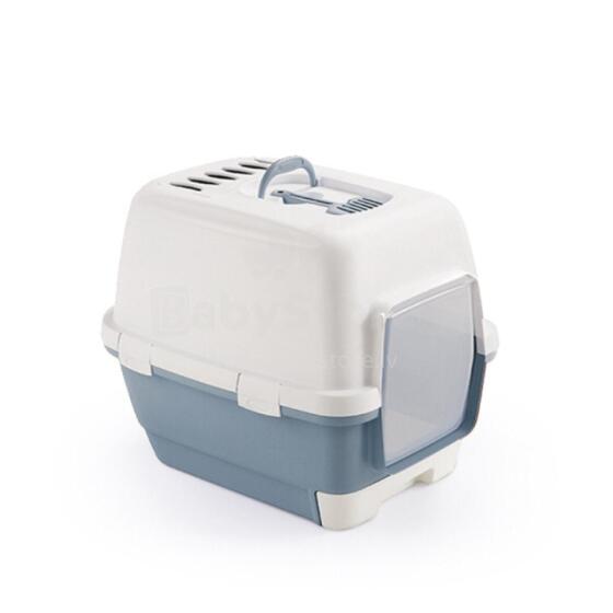 Kassi WC kinnine Cathy Clever &amp;amp; Smart 58x45x48cm valge/sinine