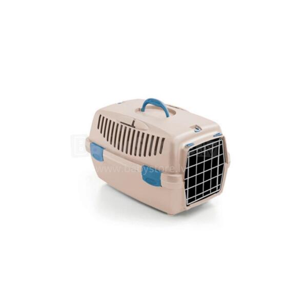 Transpordipuur Gulliver 1 metalluksega 48x32x31cm valge travertiini v&auml;rvi