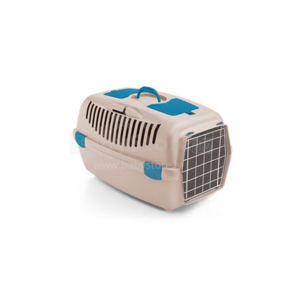 Transpordipuur Gulliver 2 metalluksega 55x36x35cm valge travertiini v&auml;rvi