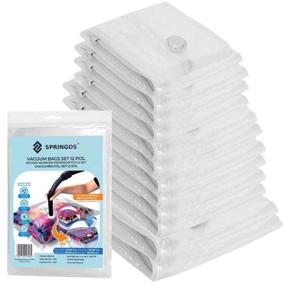 Vaakumkottide komplekt Springos VB0020 12 tk
