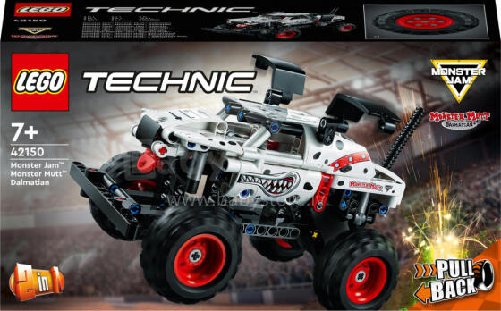 42150 LEGO® Technic Monster Jam™ Monster Mutt™ – dalmaatsia koer