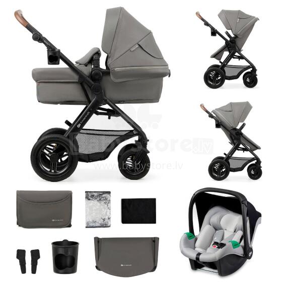 Kinderkraft Moov2 Air 3in1 Art.22157  Light Grey 3-ühes lapsevanker